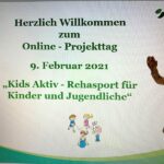 Online Projekttag Kids Aktiv